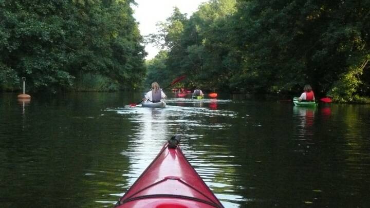 Valokuva: Melontaa Siuntion joella