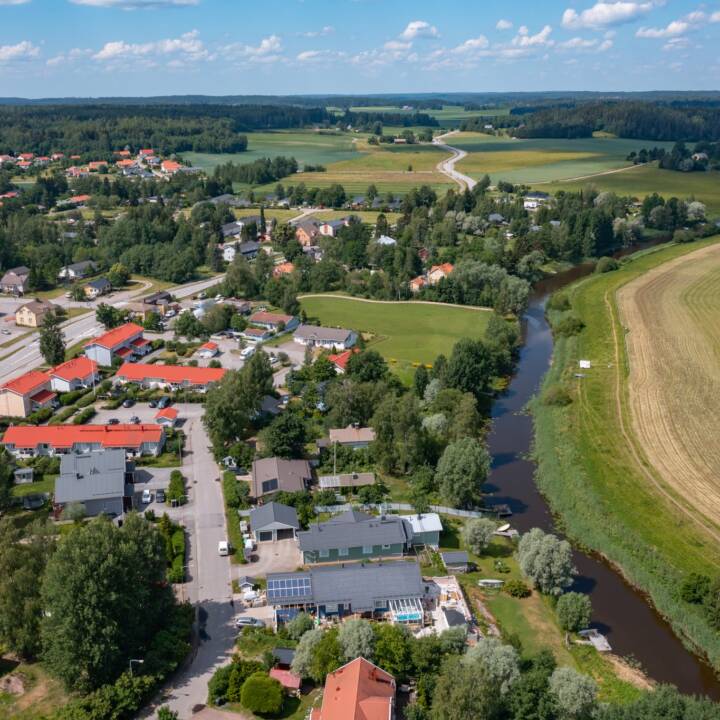 Valokuva: Ilmakuva Siuntiosta